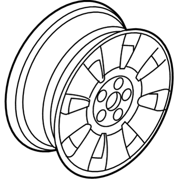 Mercury Mountaineer Spare Wheel - 6L9Z-1007-KB