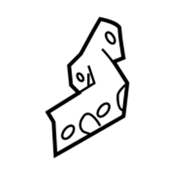 Ford 6R3Z-6322810-AA Lower Hinge, Front