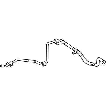 Lincoln BT4Z-3A713-C Lower Return Hose