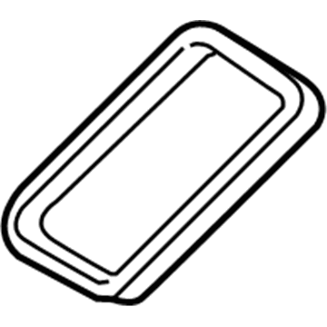 Ford 8A8Z-19C594-B Evaporator Assembly Lower Seal, Rear