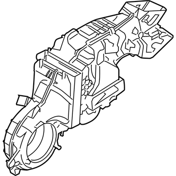 Ford 8A8Z-19K610-A Evaporator Case