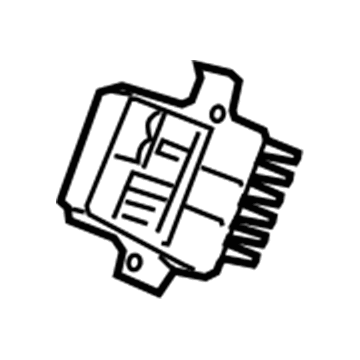 Ford Blower Motor Resistor - 8A8Z-19E624-A