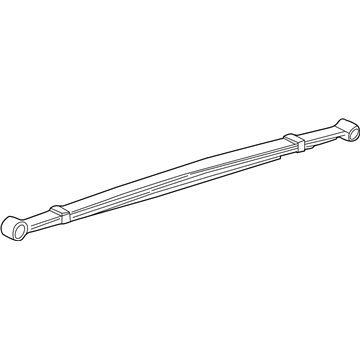 1999 Ford E-250 Econoline Leaf Spring - 5C2Z-5560-PA