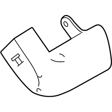 Mercury 5L8Z-10C392-DA Air Duct