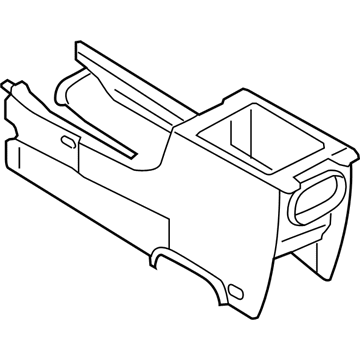 Mercury Sable Center Console Base - 8G1Z-54045A36-BC