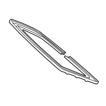 Ford YS4Z-6152124-AAA Sunroof Glass Retainer