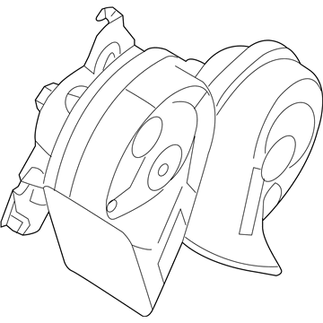 Ford DA5Z-13832-B Horn