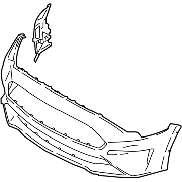 Ford Mustang Bumper - JR3Z-17D957-FAPTM