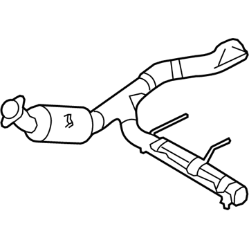Ford AL3Z-5E212-E Catalytic Converter, Passenger Side