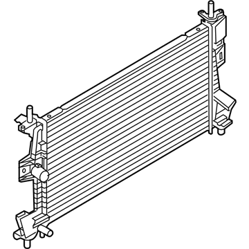 Ford CV6Z-8005-A Radiator Assembly