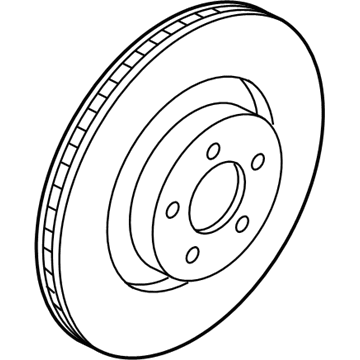Ford Brake Disc - KR3Z-1125-G
