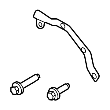 Ford ML3Z-17C886-A Outer Bracket, Front Lower Passenger Side