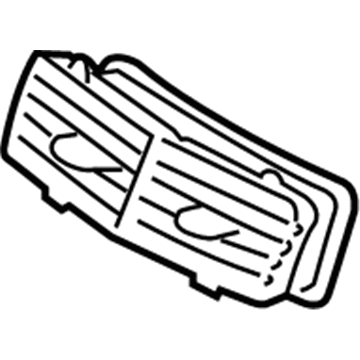Lincoln AE9Z-19893-AE Louver