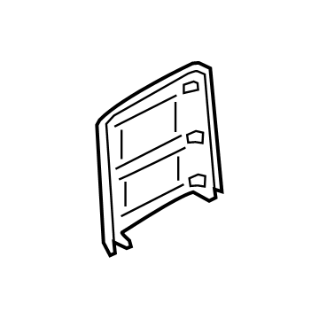 Lincoln LC5Z-78045E24-AG Front Panel
