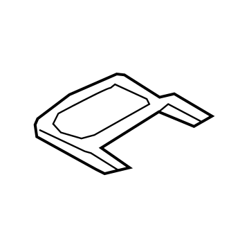 Lincoln LC5Z-7804567-AN Front Molding