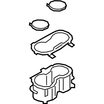 Lincoln LC5Z-7813562-AA Cup Holder