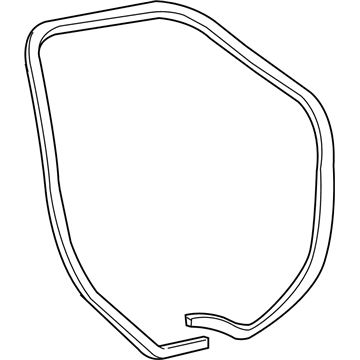 2005 Ford Explorer Sport Trac Door Seal - 3L2Z-35253A10-AC