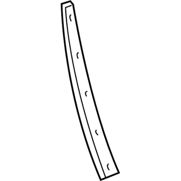 2005 Ford Explorer Sport Trac Door Seal - 4L2Z-26247A51-AA