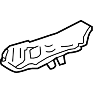 Mercury 6L2Z-19A614-AA Bracket Seal