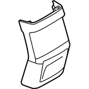Ford Police Interceptor Utility Center Console Base - DB5Z-78045E24-CA