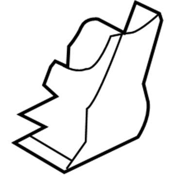 Ford 7T4Z-7810176-AA End Cap, Passenger Side