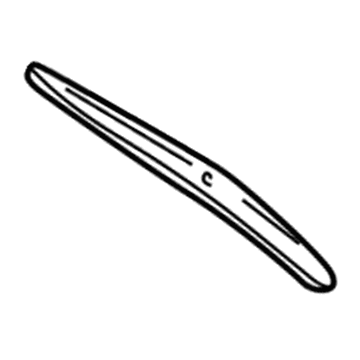 Ford Edge Windshield Wiper - MU2Z-17V528-FA