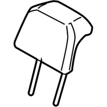 Ford 5F9Z-74611A08-CAF Headrest, Center
