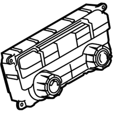 Ford HVAC Control Module - DL3Z-19980-F