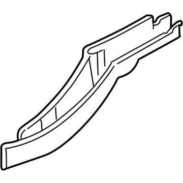 Ford 8S4Z-5410125-A Rear Rail, Driver Side