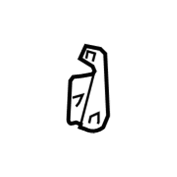 Mercury 6L2Z-7861348-SAB Hinge Cover