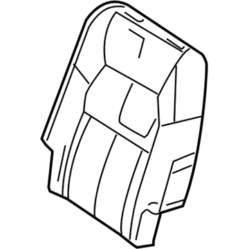 Mercury 6L2Z-7866601-NAA Seat Back Cover