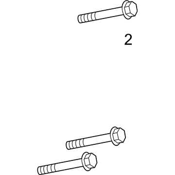 Ford -W500115-S443 Alternator Mount Bolt