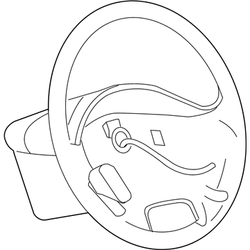 Mercury Montego Steering Wheel - 6T5Z-3600-AC