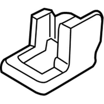 Ford GN1Z-5861748-EA Track Cover, Front Passenger Side