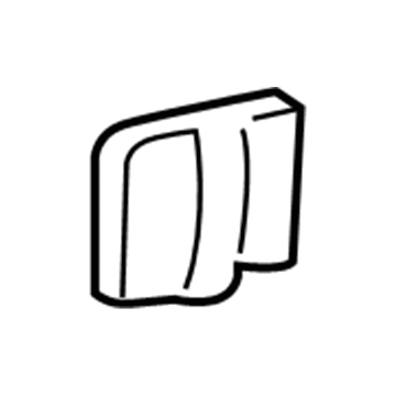 Ford 3F2Z-1731057-AAA Lower Cover, Driver Side