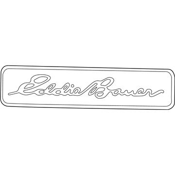 Ford Excursion Emblem - 3C7Z-7842528-AAA