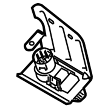Ford 9C3Z-14489-A Socket, Rear
