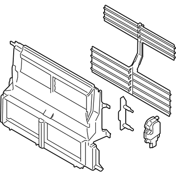 Ford DT1Z-8475-B Shutter Assembly