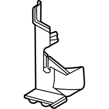 Ford 4S4Z-8311-AA Side Shield, Front Driver Side
