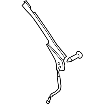 Ford GJ5Z-78406A76-A Strap, Rear Passenger Side