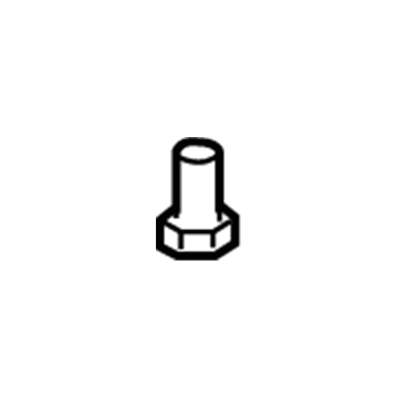 Mercury -W505427-S439 Bumper Cover Screw