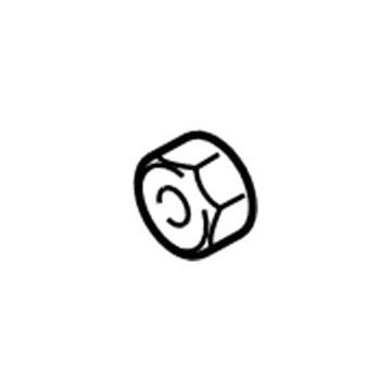 Mercury -W707501-S900 Bumper Cover Nut