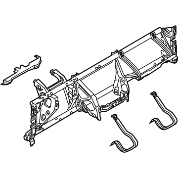 Ford F1EZ-5804545-C Reinforcement Beam