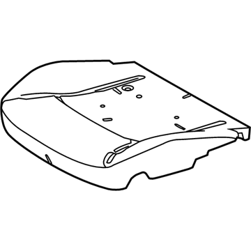 Mercury 9N7Z-54632A23-A Pad - Seat Cushion
