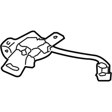 Ford 8R3Z-5443200-A Latch Assembly, Rear