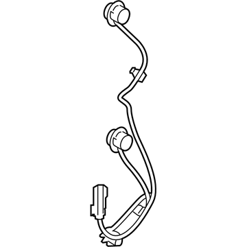 Ford CK4Z-13410-A Socket & Wire, Rear