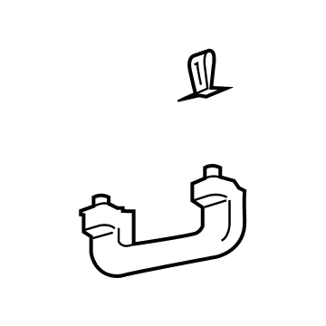 Ford LC5Z-5431407-DC Pull Handle, Driver Side