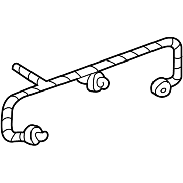 Ford 8W7Z-13412-AA Socket & Wire, Rear