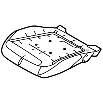 2022 Ford Mustang Mach-E Seat Cushion - LK9Z-58632A23-A