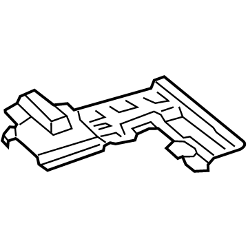 Ford LB5Z-7801670-AA Insulator, Upper